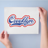 ニューヨーク州クロックリン チラシ (手)