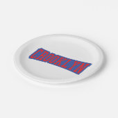 ニューヨーク州クロックリン ペーパープレート (アングル)