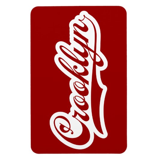 ニューヨーク州クロックリン マグネット (縦)