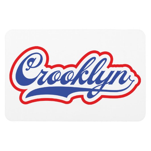 ニューヨーク州クロックリン マグネット (横)