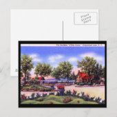 ニューヨーク州グリーンウッド湖オデアエステートヴィンテージ ポストカード (正面/裏面)