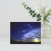 ニューヨーク州ケンブリッジの月昇り ポストカード (スタンド正面)