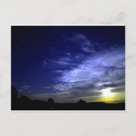 ニューヨーク州ケンブリッジの月昇り ポストカード