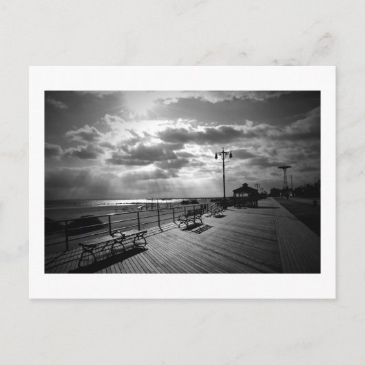 ニューヨーク州コニー島 ポストカード (正面)