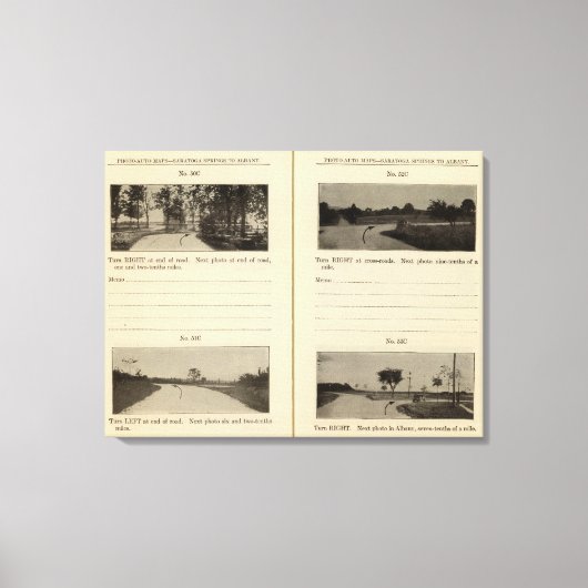 ニューヨーク州コートアルバニー キャンバスプリント (正面)