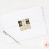 ニューヨーク州コートアルバニー スクエアシール (封筒)