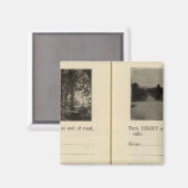 ニューヨーク州コートアルバニー マグネット (正面/裏面)