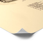 ニューヨーク州セントジョンズビルの地図 – 1890 ポスター (角)