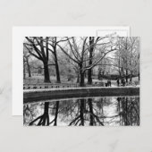 ニューヨーク州セントラルパーク写真 ポストカード (正面/裏面)