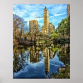 ニューヨーク州セントラルパーク ポスター (正面)