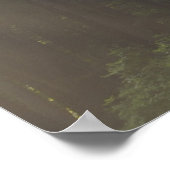 ニューヨーク州ハリマンにある7 Lakes Drive沿いの木々 ポスター (角)