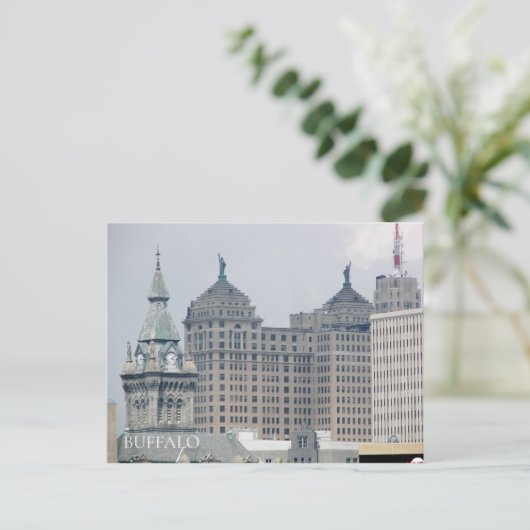 ニューヨーク州バッファロー歴史的ランドマーク旅行 ポストカード (スタンド正面)
