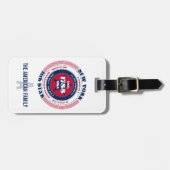 ニューヨーク州パーソナライズされたギフトラゲージタグ ラゲッジタグ (正面横)