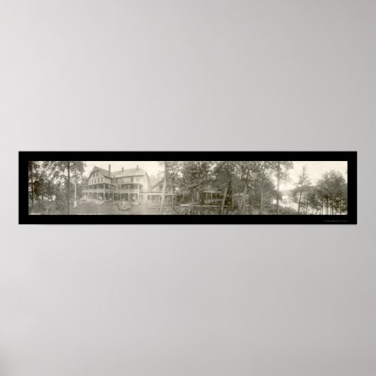 ニューヨーク州ビッグムース写真1911 ポスター (正面)