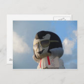 ニューヨーク州ビンガムトンのハンカホットエアバルーン ポストカード (正面/裏面)