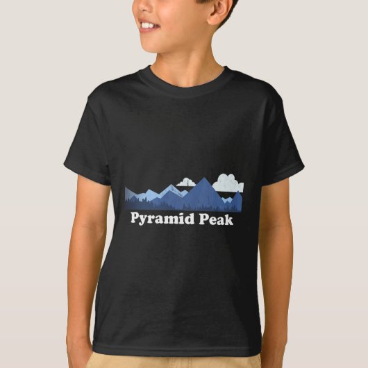 ニューヨーク州ピラミッドピーク登山ハイキング Tシャツ (正面)