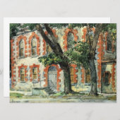 ニューヨーク州フィッシュキルにあるオランダ風の古建築 (正面/裏面)