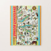 ニューヨーク州フィンガーレイクス 11x14 パズル (縦)