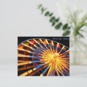 ニューヨーク州フェア – シラキュースNY – フェリスホイールP ポストカード (スタンド正面)