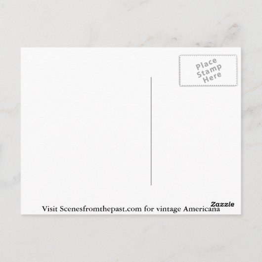 ニューヨーク州ブドウ広告ヴィンテージラベル ポストカード (裏面)