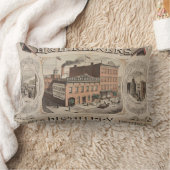 ニューヨーク州ブルックリンにあるH&H.リインズ蒸留所建物 ランバークッション (ブランケット)