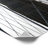 ニューヨーク州ブルックリン・ブリッジ ポスター (角)