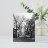 ニューヨーク州ブルックリーの冬 ポストカード (スタンド正面)