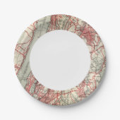 ニューヨーク州ペラムマナー、ハーレム、ヨンカース ペーパープレート (正面)