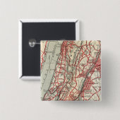 ニューヨーク州ペラムマナー、ハーレム、ヨンカース 缶バッジ (正面&裏面)