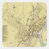 ニューヨーク州ポートチェスター スクエアシール (正面)