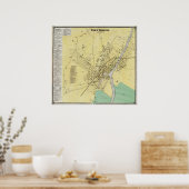 ニューヨーク州ポートチェスター ポスター (キッチン)