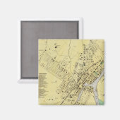 ニューヨーク州ポートチェスター マグネット (正面/裏面)