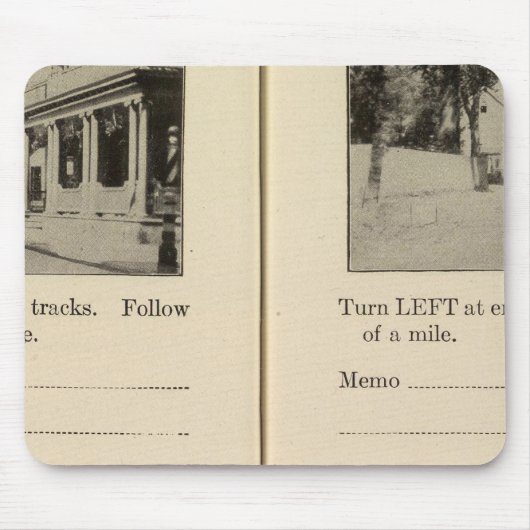 ニューヨーク州メカニクスビル マウスパッド (正面)