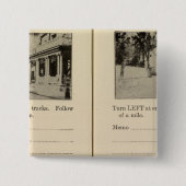 ニューヨーク州メカニクスビル 缶バッジ (正面)