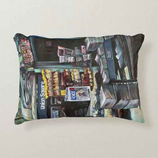 ニューヨーク州ユニオンスクエア、クリソコリア・モーニング アクセントクッション (正面)