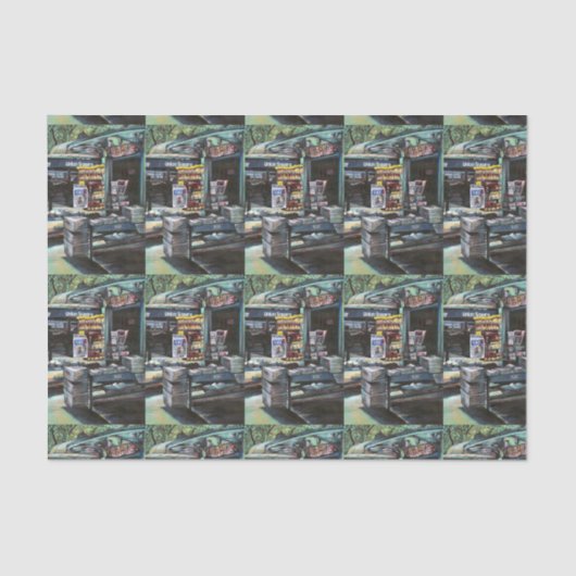 ニューヨーク州ユニオンスクエア、クリソコリア・モーニング 薄葉紙 (正面)