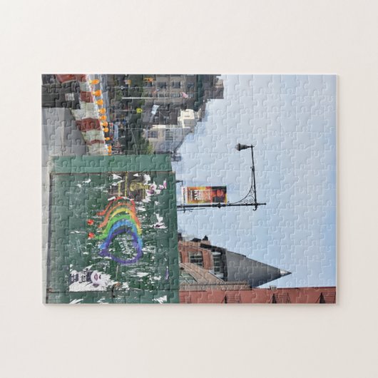 ニューヨーク州ロアマンハッタンプライドの残党 ジグソーパズル (横)