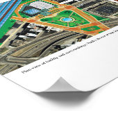 ニューヨーク州ロチェスターの新しいインターモーダルステーション ポスター (角)