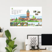 ニューヨーク州ロチェスターの新しいインターモーダルステーション ポスター (ホームオフィス)