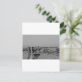 ニューヨーク州ロングアイランドからの挨拶 ポストカード (スタンド正面)