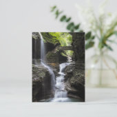 ニューヨーク州ワトキンズグレンの滝 ポストカード (スタンド正面)