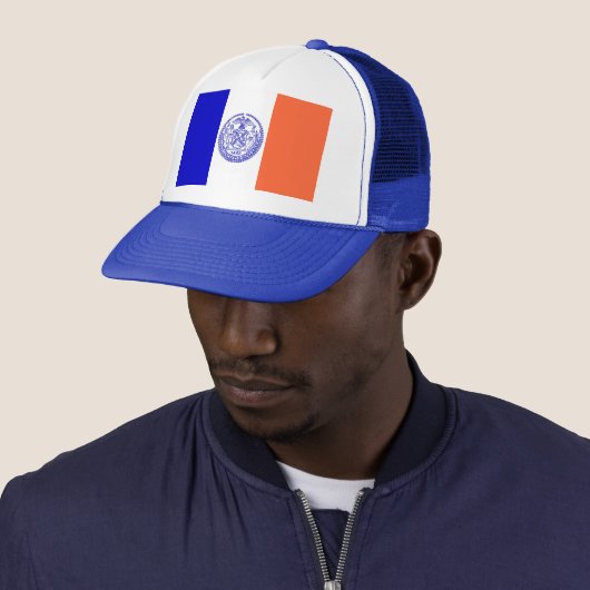 ニューヨーク州旗を持つ帽子 – アメリカ キャップ (インサイチュ)