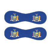 ニューヨーク州旗を持つ愛国野球 野球ボール (パネル)