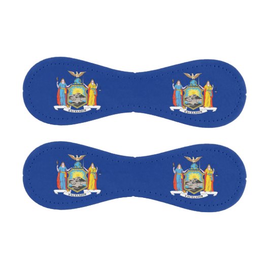 ニューヨーク州旗を持つ愛国野球 野球ボール (パネル)