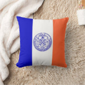 ニューヨーク州旗アメリカのモージョピロー クッション (ブランケット)