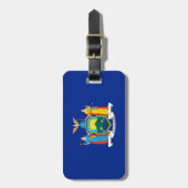 ニューヨーク州旗デザイン ラゲッジタグ (正面縦)