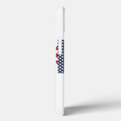 ニューヨーク州旗ハート Case-Mate iPhoneケース (裏面 / 右)