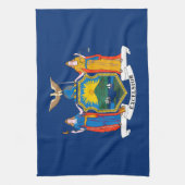 ニューヨーク州旗 キッチンタオル (縦)