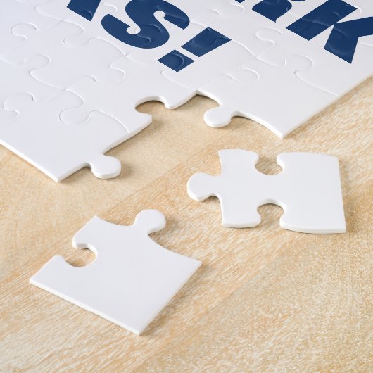 ニューヨーク州旗 ジグソーパズル (側面)