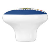 ニューヨーク州旗 セラミックノブ (側面)